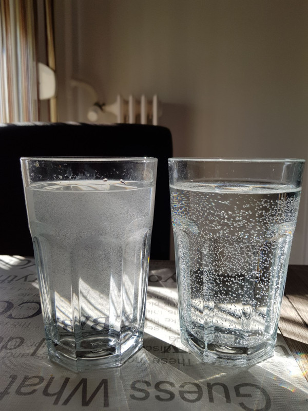 Bal közvetlen engedés után, jobb tegnap esti.