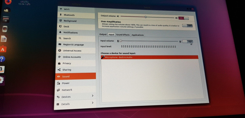Ubuntu - jack in