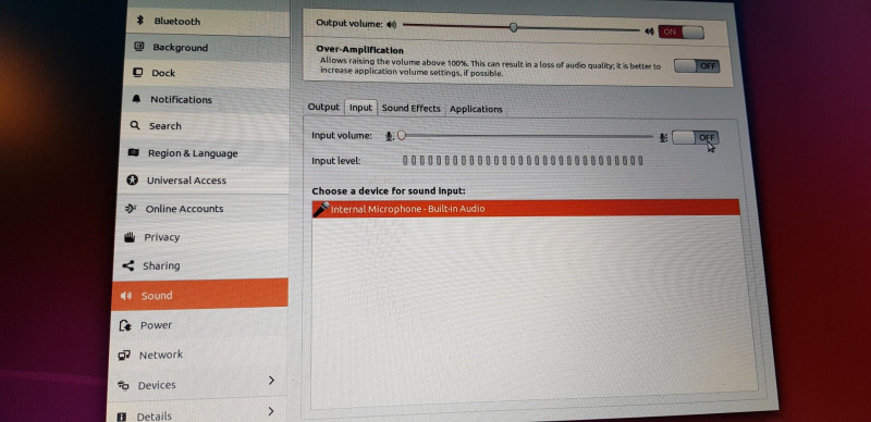 Ubuntu - jack out