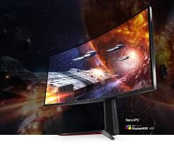LG 34GN850P-B | 34" Ívelt UltraGear WQHD 160Hz Nano IPS™ Gaming Monitor