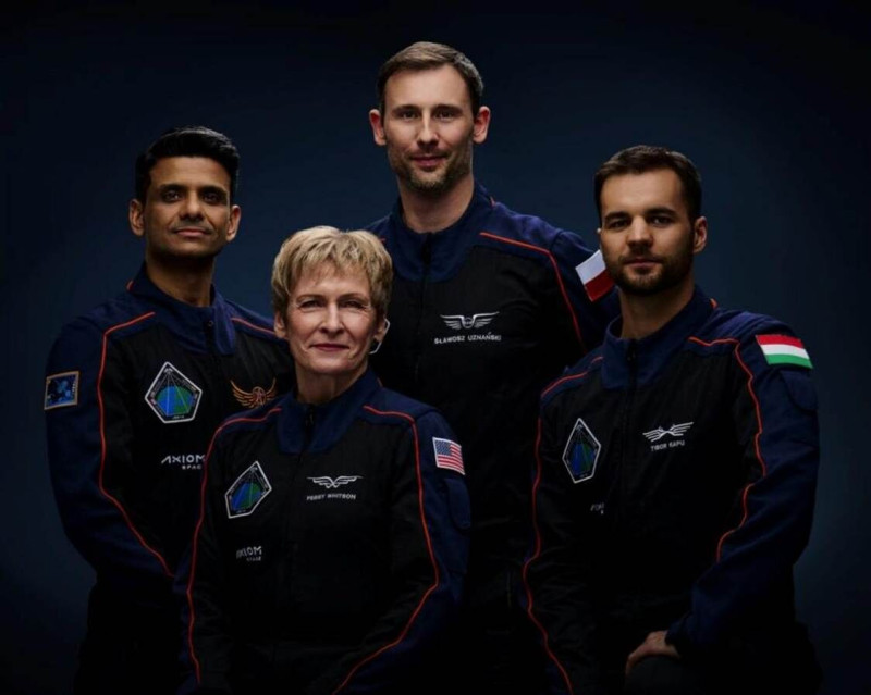 HUNOR-program: hatvan tudományos kísérletet végez majd az Ax-4 űrmisszió  személyzete | csillagaszat.hu