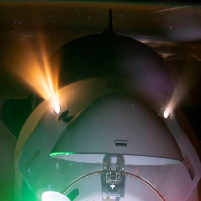 SpaceX Dragon fires thrusters to boost ISS orbit for the 1st time | Space