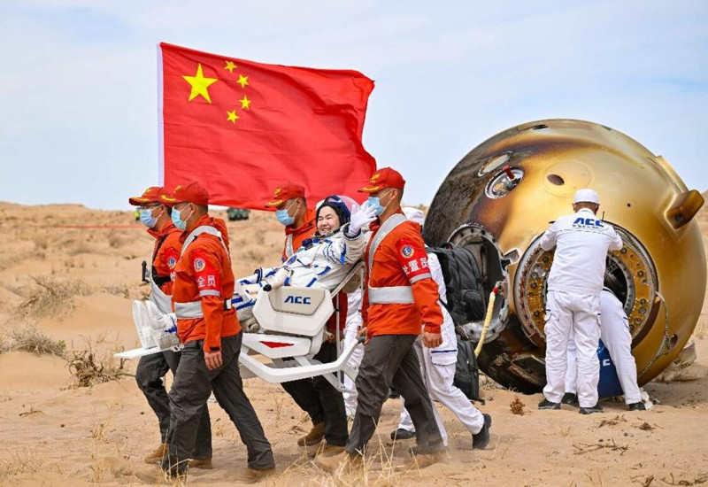 China's Shenzhou-19 astronauts return home after forced landing site switch  | South China Morning Post